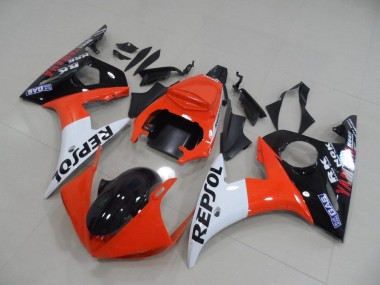 Yamaha R6 03-05 Motorrad Verkleidungen - Repsol