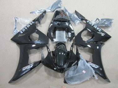 Yamaha R6 03-05 Motorrad Verkleidungen - Schwarz