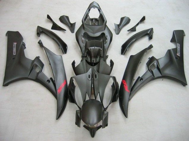 Yamaha R6 06-07 Motorrad Verkleidung - Matt Schwarz Yamaha R6 06-07 Motorrad Verkleidung - Matt Schwarz