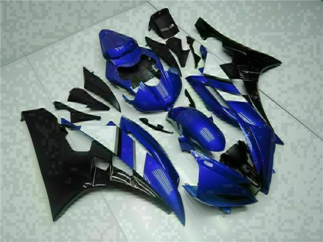 Yamaha R6 06-07 Motorrad Verkleidung & Plastik - Blau Schwarz Yamaha R6 06-07 Motorrad Verkleidung & Plastik - Blau Schwarz