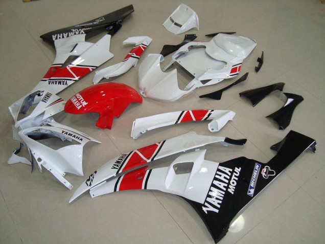 Yamaha R6 06-07 Motorrad Verkleidung - Rot Weiß Schwarz Yamaha R6 06-07 Motorrad Verkleidung - Rot Weiß Schwarz