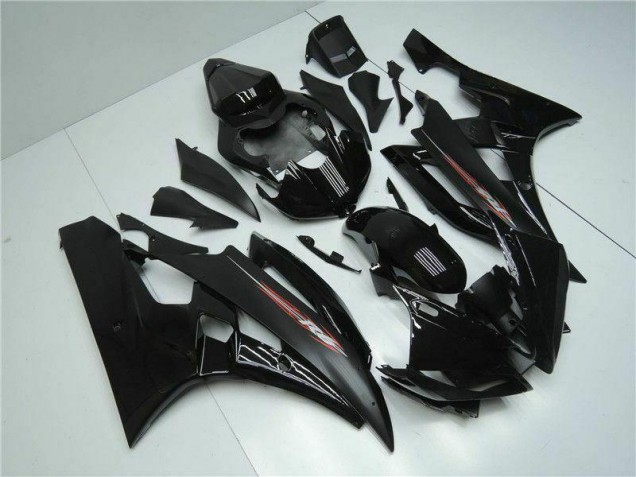 Yamaha R6 06-07 Motorrad Verkleidung - Schwarz Yamaha R6 06-07 Motorrad Verkleidung - Schwarz