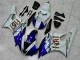 Yamaha R6 06-07 Motorrad Verkleidung - Weiß Blau Yamaha R6 06-07 Motorrad Verkleidung - Weiß Blau