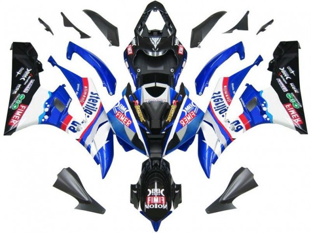 Yamaha R6 06-07 Motorrad Verkleidungen - Blau Schwarz Sterilgarda Yamaha R6 06-07 Motorrad Verkleidungen - Blau Schwarz Sterilgarda
