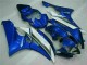 Yamaha R6 06-07 Motorrad Verkleidungen - Blau Weiß Yamaha R6 06-07 Motorrad Verkleidungen - Blau Weiß