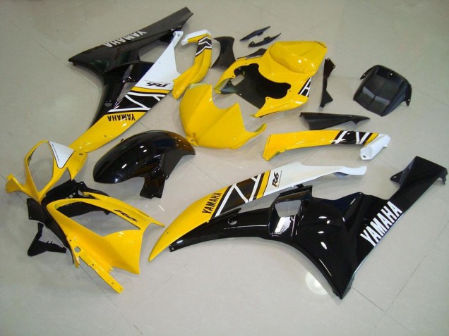 Yamaha R6 06-07 Motorrad Verkleidungen - Gelb Yamaha R6 06-07 Motorrad Verkleidungen - Gelb