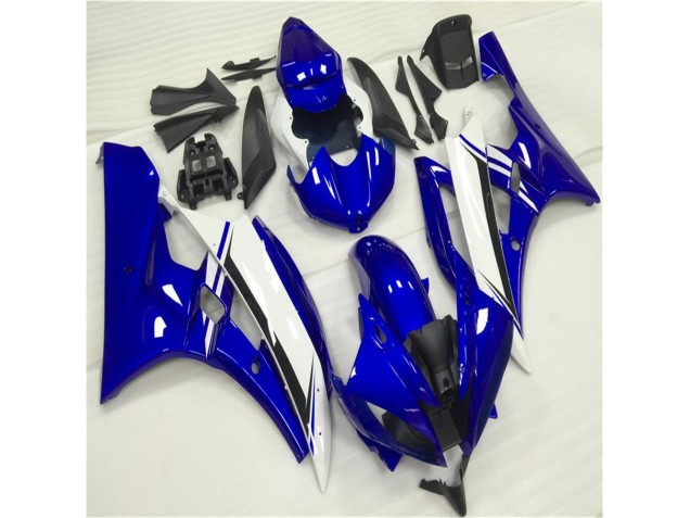 Yamaha R6 06-07 Motorrad Verkleidungen & Plastik - Blau Weiß Yamaha R6 06-07 Motorrad Verkleidungen & Plastik - Blau Weiß