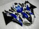 Yamaha R6 08-16 Motorrad Verkleidung - Blau Schwarz Yamaha R6 08-16 Motorrad Verkleidung - Blau Schwarz