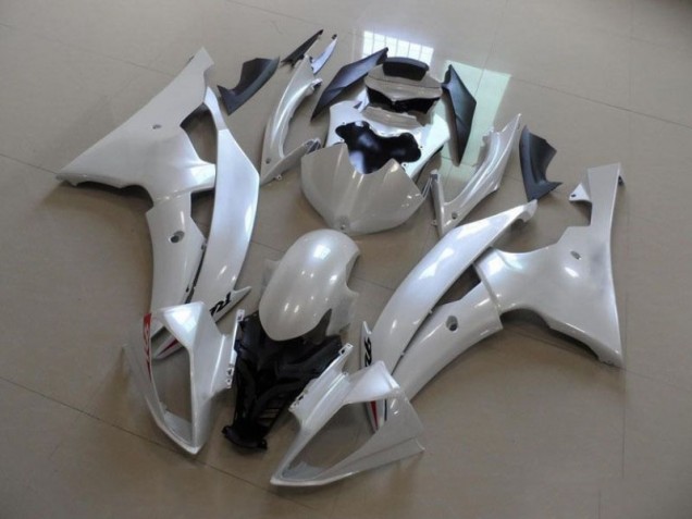 Yamaha R6 08-16 Motorrad Verkleidung - Perl Weiß Yamaha R6 08-16 Motorrad Verkleidung - Perl Weiß