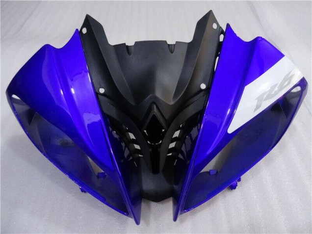 Yamaha R6 08-16 Motorrad Verkleidungen - Blau Schwarz Yamaha R6 08-16 Motorrad Verkleidungen - Blau Schwarz