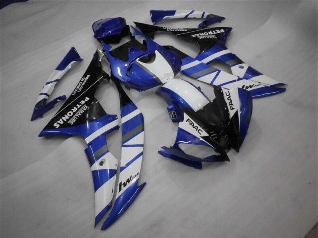 Yamaha R6 08-16 Motorrad Verkleidungen - Blau Weiß FAAC Yamaha R6 08-16 Motorrad Verkleidungen - Blau Weiß FAAC