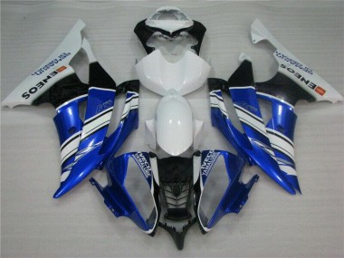 Yamaha R6 08-16 Motorrad Verkleidungen - Blau Weiß