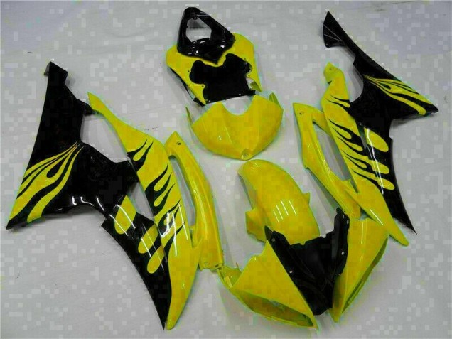 Yamaha R6 08-16 Motorrad Verkleidungen - Gelb Yamaha R6 08-16 Motorrad Verkleidungen - Gelb