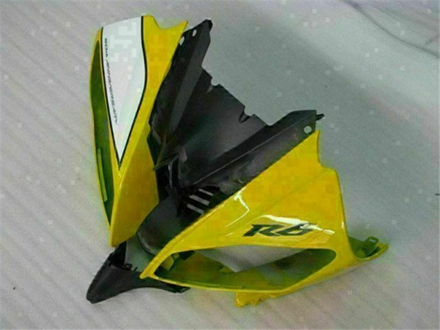 Yamaha R6 08-16 Motorrad Verkleidungen - Gelb Weiß Yamaha R6 08-16 Motorrad Verkleidungen - Gelb Weiß