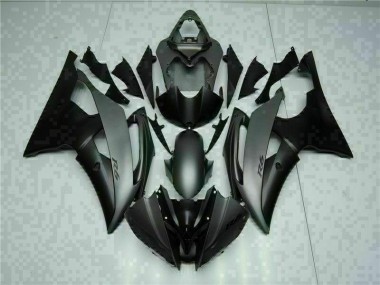 Yamaha R6 08-16 Motorrad Verkleidungen - Grau Schwarz