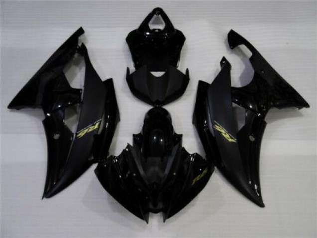Yamaha R6 08-16 Motorrad Verkleidungen - Matt schwarz Glänzend Yamaha R6 08-16 Motorrad Verkleidungen - Matt schwarz Glänzend