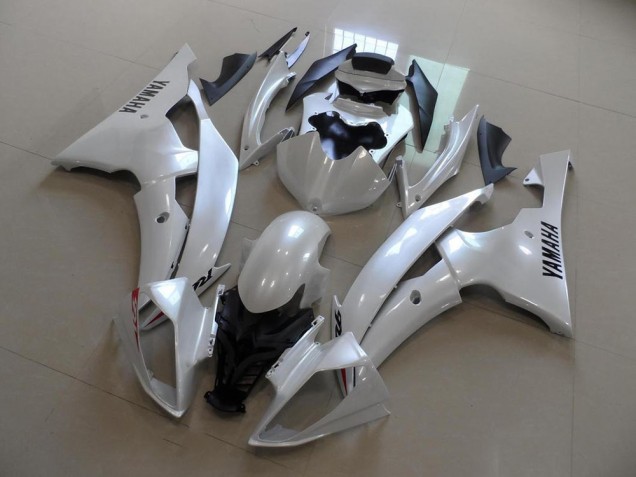 Yamaha R6 08-16 Motorrad Verkleidungen - Perl Weiß OEM Stil Yamaha R6 08-16 Motorrad Verkleidungen - Perl Weiß OEM Stil