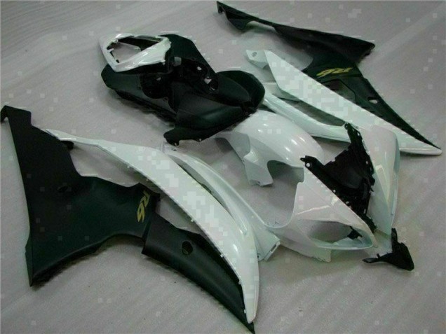 Yamaha R6 08-16 Motorrad Verkleidungen & Plastik - Weiß Schwarz Yamaha R6 08-16 Motorrad Verkleidungen & Plastik - Weiß Schwarz