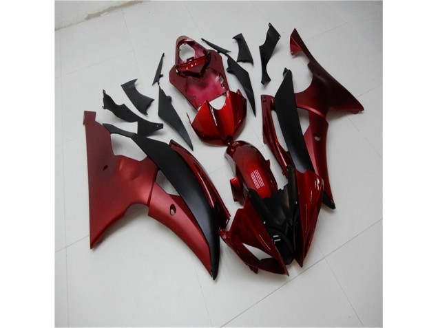 Yamaha R6 08-16 Motorrad Verkleidungen - Rot Schwarz Yamaha R6 08-16 Motorrad Verkleidungen - Rot Schwarz