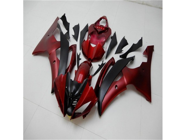 Yamaha R6 08-16 Motorrad Verkleidungen - Rot Schwarz Yamaha R6 08-16 Motorrad Verkleidungen - Rot Schwarz