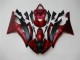 Yamaha R6 08-16 Motorrad Verkleidungen - Rot Schwarz Yamaha R6 08-16 Motorrad Verkleidungen - Rot Schwarz