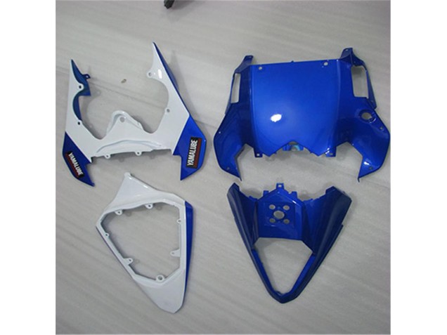 Yamaha R6 08-16 Motorrad Verkleidungen - Weiß Blau Schwarz Yamaha R6 08-16 Motorrad Verkleidungen - Weiß Blau Schwarz