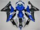 Yamaha R6 08-16 Motorrad Verkleidungen - Weiß Blau Schwarz Yamaha R6 08-16 Motorrad Verkleidungen - Weiß Blau Schwarz