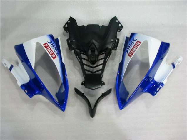 Yamaha R6 08-16 Motorrad Verkleidungen - Weiß Blau Sterilgarda Volvo Yamaha R6 08-16 Motorrad Verkleidungen - Weiß Blau Sterilgarda Volvo