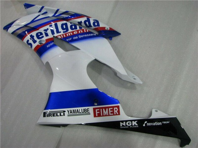 Yamaha R6 08-16 Motorrad Verkleidungen - Weiß Blau Sterilgarda Volvo Yamaha R6 08-16 Motorrad Verkleidungen - Weiß Blau Sterilgarda Volvo