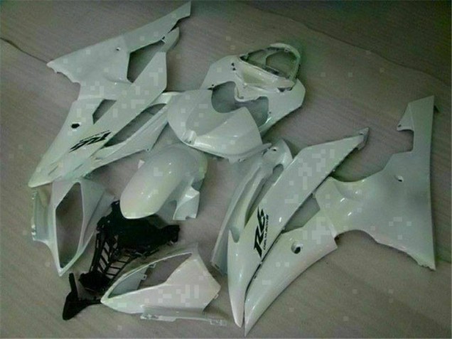Yamaha R6 08-16 Motorrad VollVerkleidungen & Plastik - Weiß Yamaha R6 08-16 Motorrad VollVerkleidungen & Plastik - Weiß