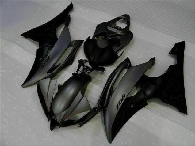 Yamaha R6 08-16 Motorrad Vollverkleidung - Matt Schwarz Yamaha R6 08-16 Motorrad Vollverkleidung - Matt Schwarz