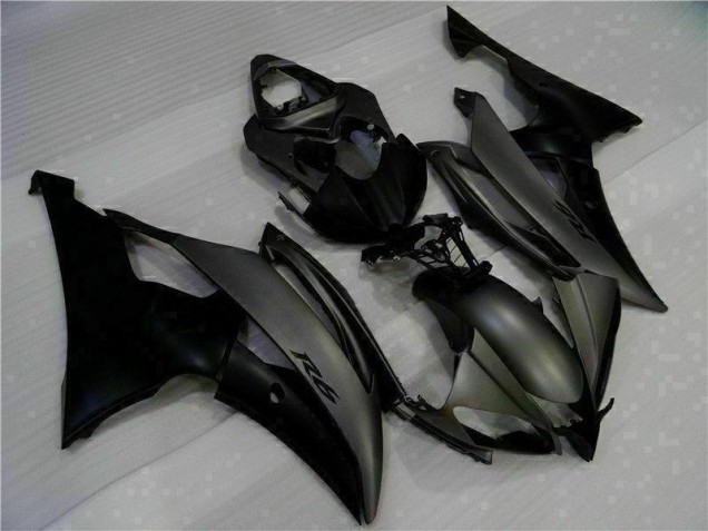 Yamaha R6 08-16 Motorrad Vollverkleidung - Matt Schwarz Yamaha R6 08-16 Motorrad Vollverkleidung - Matt Schwarz