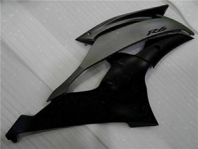 Yamaha R6 08-16 Motorrad Vollverkleidung - Matt Schwarz Yamaha R6 08-16 Motorrad Vollverkleidung - Matt Schwarz