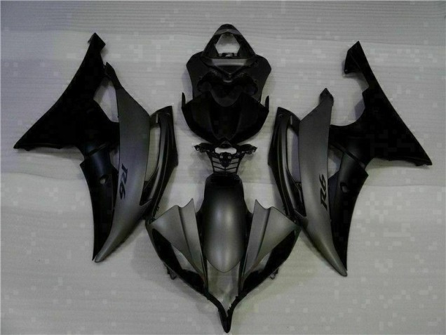 Yamaha R6 08-16 Motorrad Vollverkleidung - Matt Schwarz Yamaha R6 08-16 Motorrad Vollverkleidung - Matt Schwarz