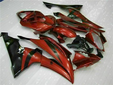 Yamaha R6 08-16 Motorrad Vollverkleidung - Rot