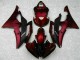 Yamaha R6 08-16 Motorrad Vollverkleidung - Rot Schwarz Yamaha R6 08-16 Motorrad Vollverkleidung - Rot Schwarz