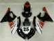 Yamaha R6 08-16 Motorrad Vollverkleidung - Weiß Schwarz Yamaha R6 08-16 Motorrad Vollverkleidung - Weiß Schwarz