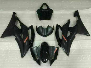 Yamaha R6 08-16 MotorradVerkleidungen Plastik Kits - Schwarz