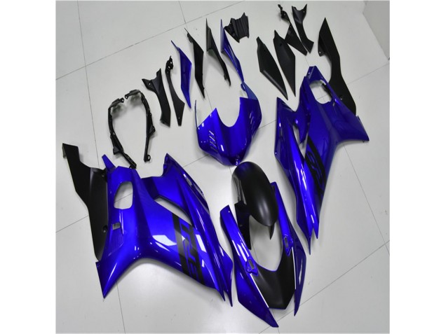 Yamaha R6 17-23 Motorrad Verkleidungen - Blau Schwarz Yamaha R6 17-23 Motorrad Verkleidungen - Blau Schwarz