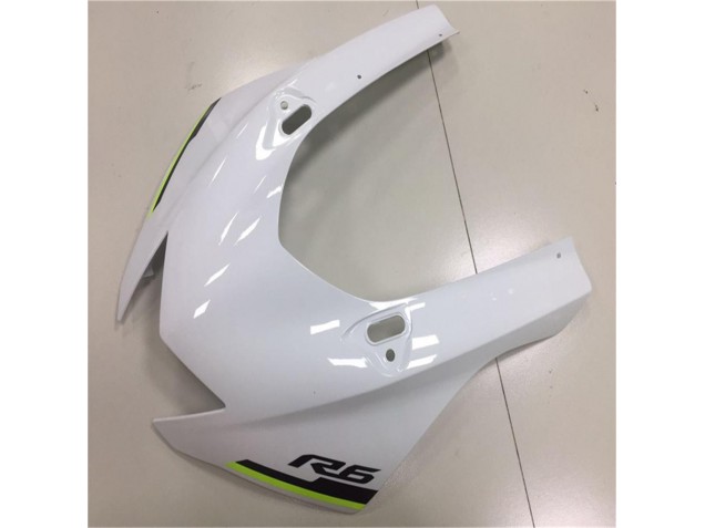 Yamaha R6 17-23 Motorrad Verkleidungen - Weiß Silber Yamaha R6 17-23 Motorrad Verkleidungen - Weiß Silber