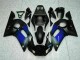Yamaha R6 98-02 Motorrad Verkleidungen - Blau Schwarz Yamaha R6 98-02 Motorrad Verkleidungen - Blau Schwarz