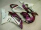 Yamaha R6 98-02 Motorrad Verkleidungen - Lila Weiß Yamaha R6 98-02 Motorrad Verkleidungen - Lila Weiß