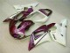 Yamaha R6 98-02 Motorrad Verkleidungen - Lila Weiß Yamaha R6 98-02 Motorrad Verkleidungen - Lila Weiß