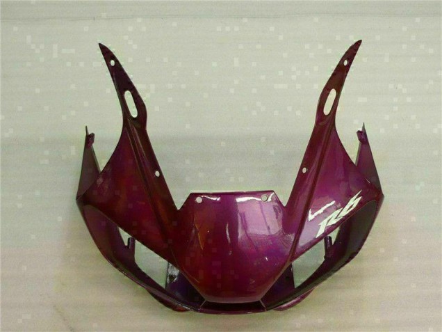 Yamaha R6 98-02 Motorrad Verkleidungen - Lila Weiß Yamaha R6 98-02 Motorrad Verkleidungen - Lila Weiß