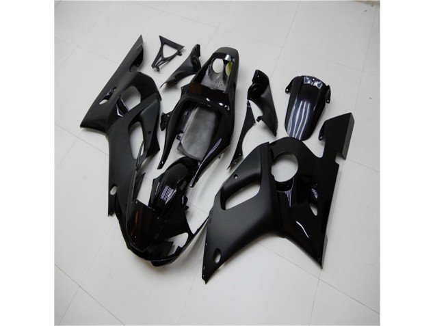 Yamaha R6 98-02 Motorrad Verkleidungen - Matt schwarz Glänzend Yamaha R6 98-02 Motorrad Verkleidungen - Matt schwarz Glänzend