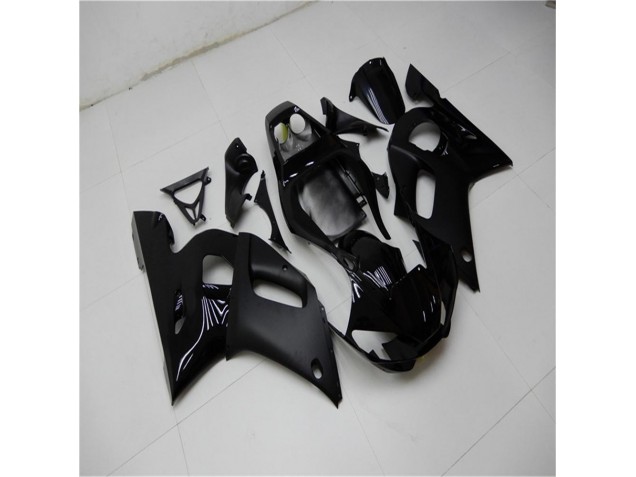 Yamaha R6 98-02 Motorrad Verkleidungen - Matt schwarz Glänzend Yamaha R6 98-02 Motorrad Verkleidungen - Matt schwarz Glänzend