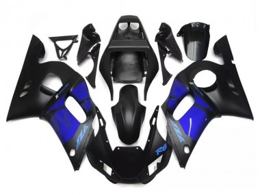 Yamaha R6 98-02 Motorrad Verkleidungen & Plastik - Blau Schwarz