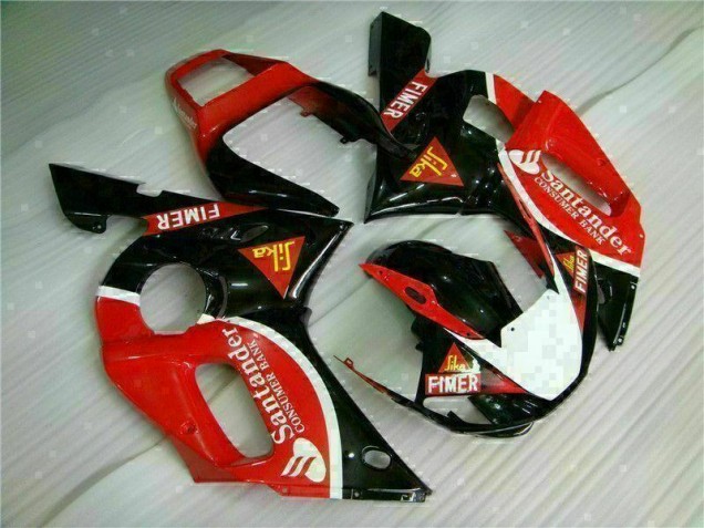 Yamaha R6 98-02 Motorrad Verkleidungen - Rot Schwarz Yamaha R6 98-02 Motorrad Verkleidungen - Rot Schwarz