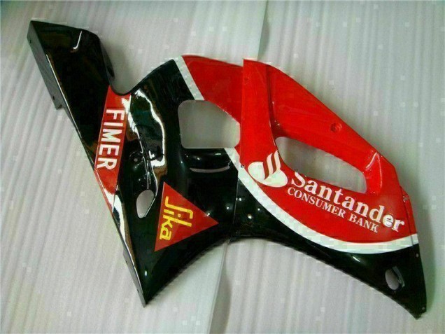 Yamaha R6 98-02 Motorrad Verkleidungen - Rot Schwarz Yamaha R6 98-02 Motorrad Verkleidungen - Rot Schwarz