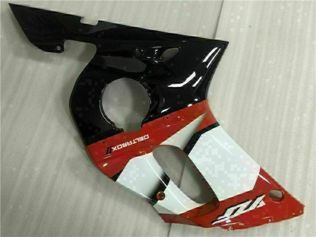 Yamaha R6 98-02 Motorrad Verkleidungen - Rot Weiß Yamaha R6 98-02 Motorrad Verkleidungen - Rot Weiß